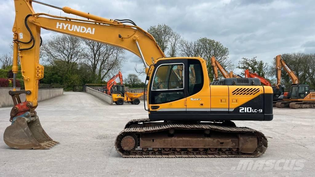 Hyundai 210-9 Excavadoras sobre orugas