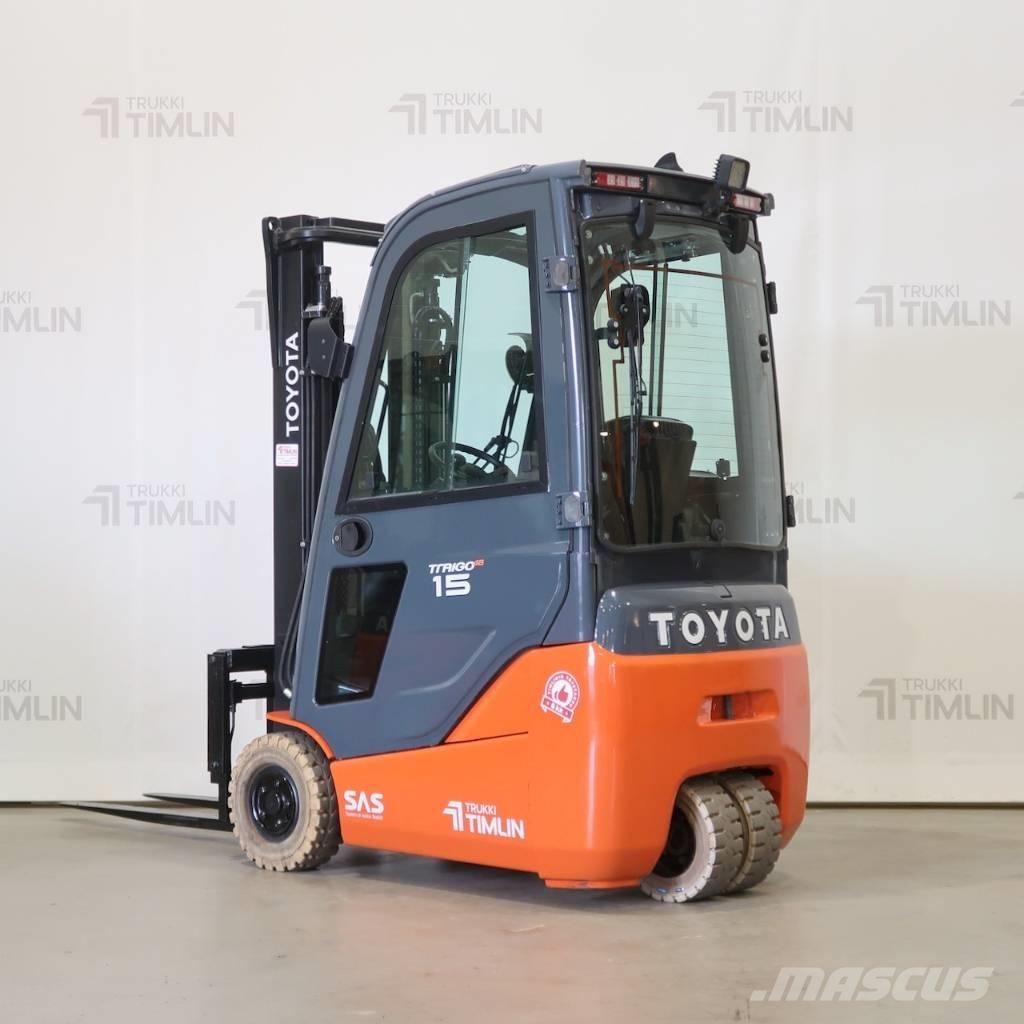 Toyota 8FBE15T Carretillas de horquilla eléctrica