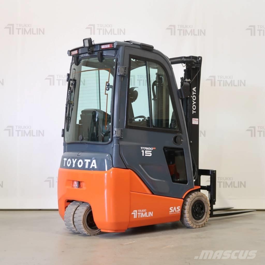Toyota 8FBE15T Carretillas de horquilla eléctrica
