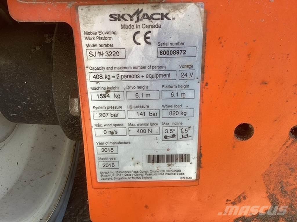 SkyJack SJIII3220 Plataformas tijera