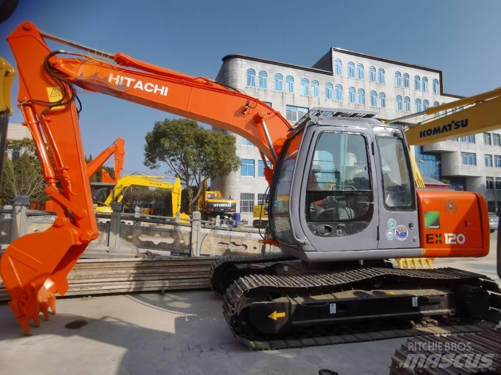 Hitachi EX 120 Excavadoras sobre orugas