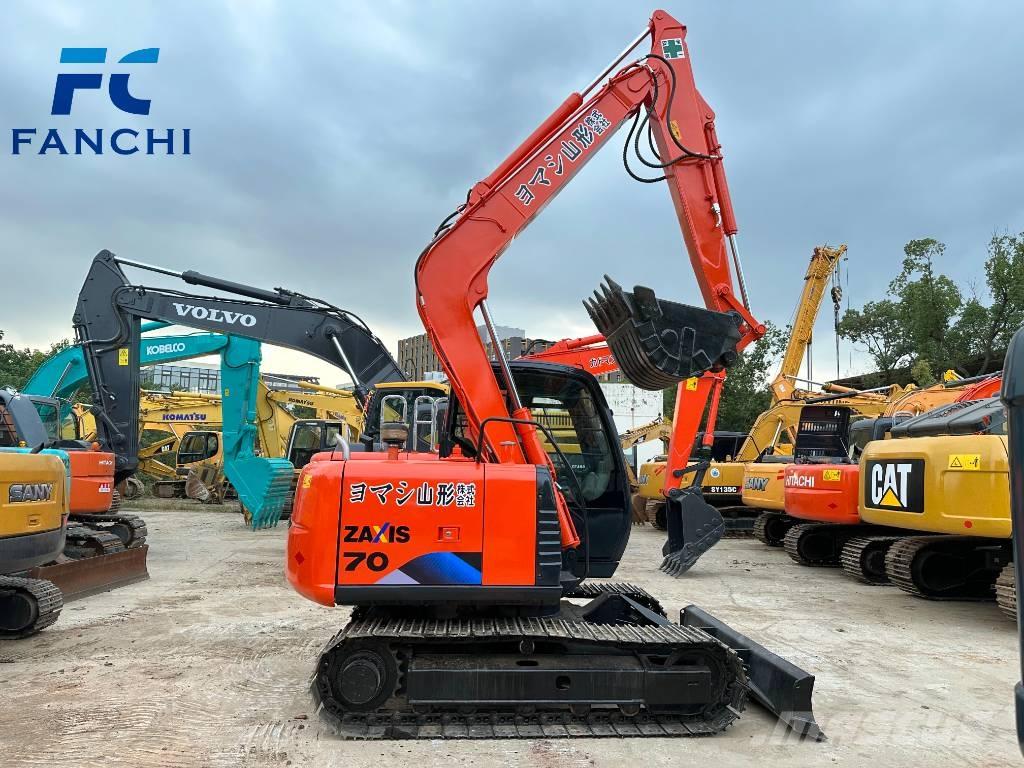 Hitachi ZX 70 Excavadoras sobre orugas