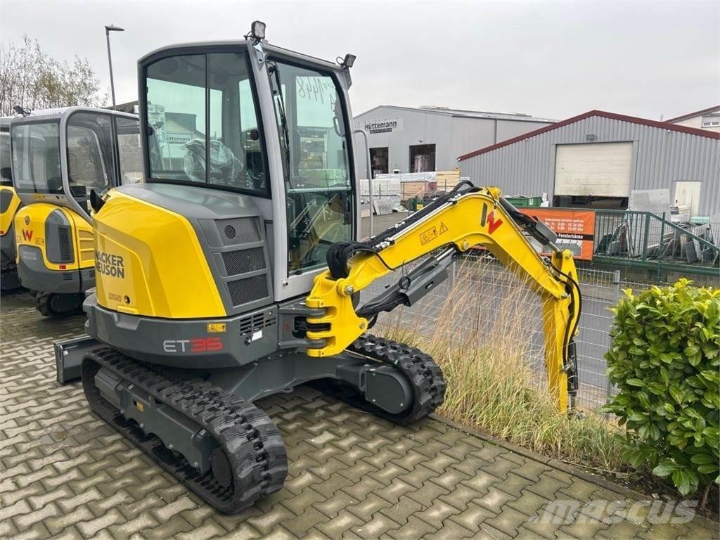 Wacker Neuson ET35 Excavadoras sobre orugas