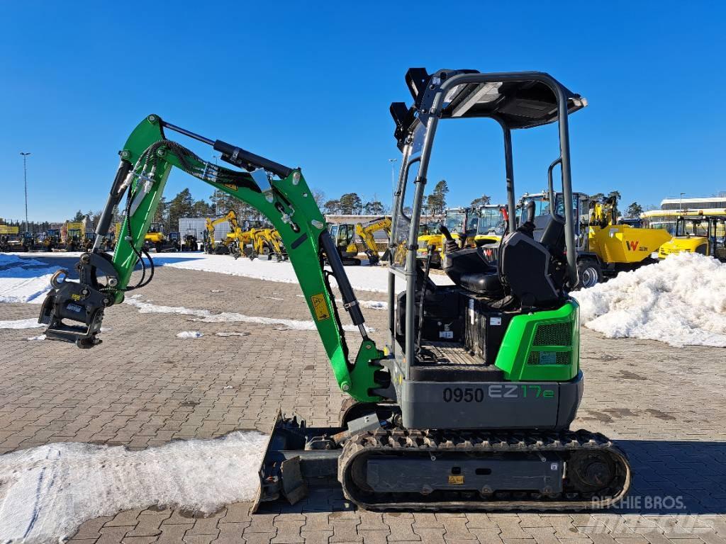 Wacker Neuson EZ17e Excavadoras sobre orugas