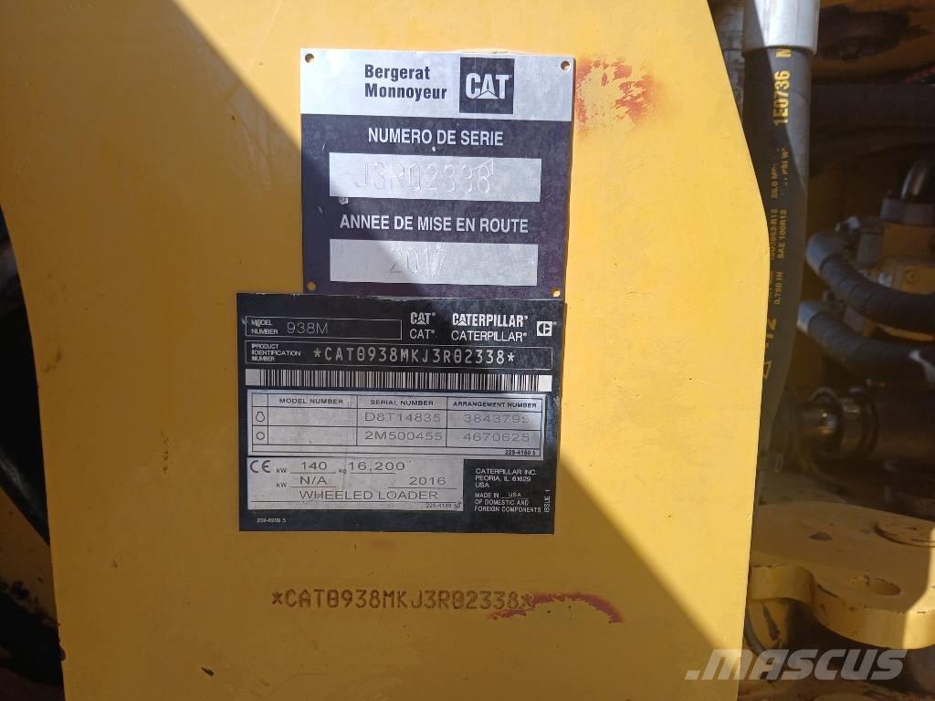 CAT 938 Cargadoras sobre ruedas