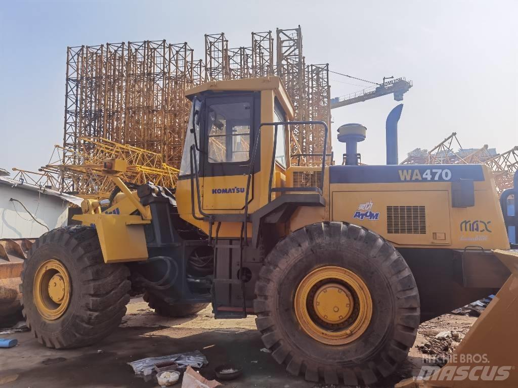 Komatsu WA 470 Cargadoras sobre ruedas