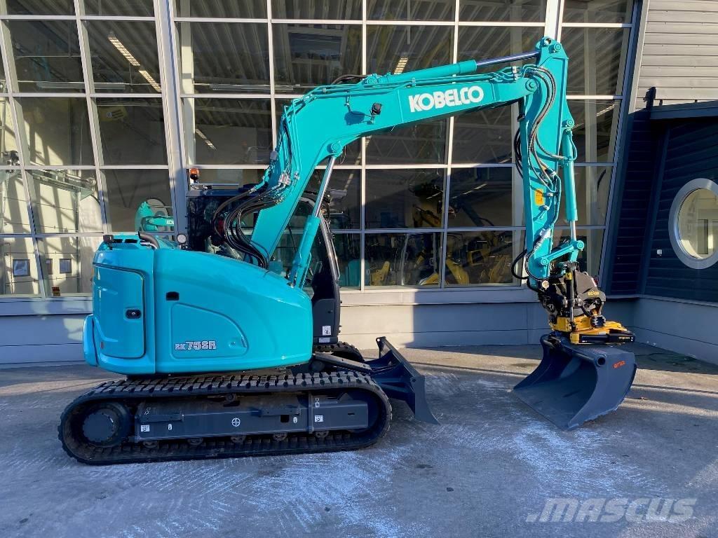 Kobelco SK75SR-7 Excavadoras sobre orugas