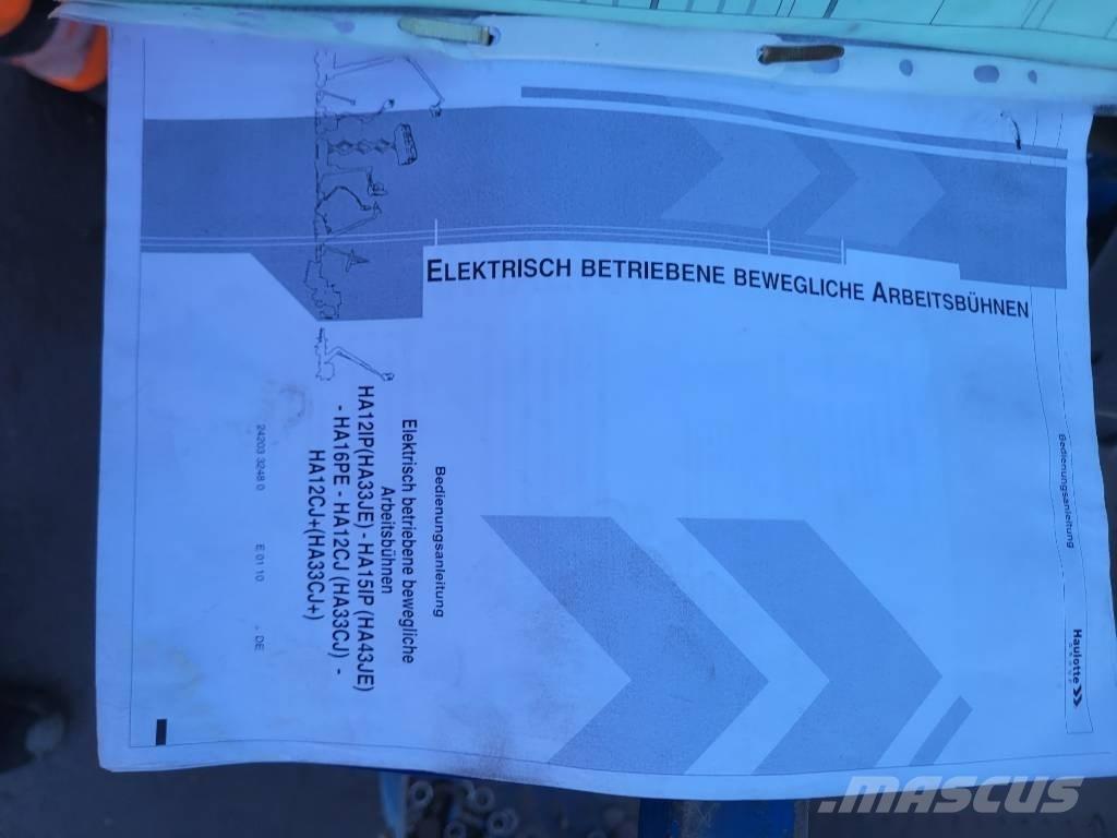 Haulotte HA 12 CJ+ Plataformas con brazo de elevación manual