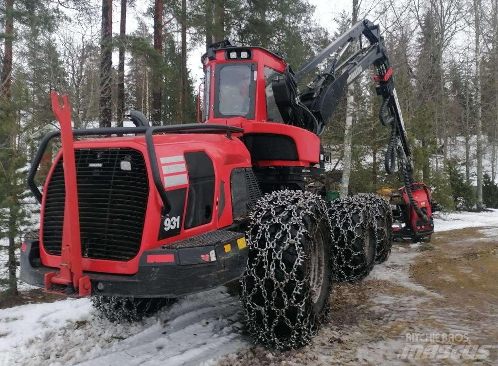 Komatsu 931 Cosechadoras