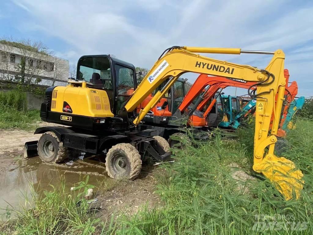 Hyundai 60W-7 Excavadoras de ruedas