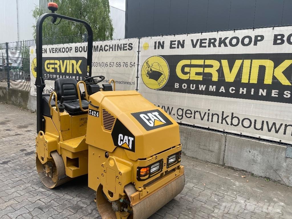 CAT CB 14 Rodillos de doble tambor