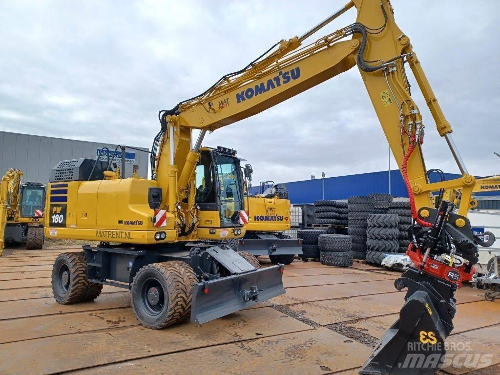 Komatsu PW180-11E0 Excavadoras de ruedas