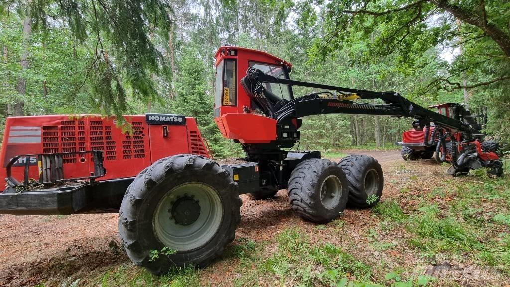 Komatsu 911.5 Cosechadoras