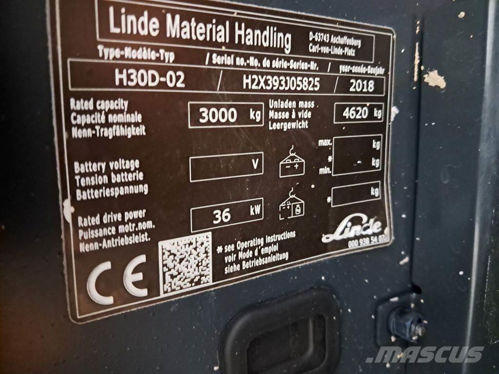 Linde H30D-02 Camiones diesel