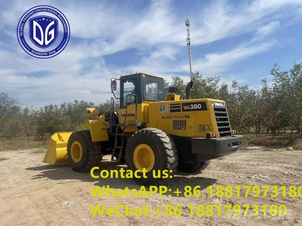 Komatsu WA 380-3 Cargadoras sobre ruedas