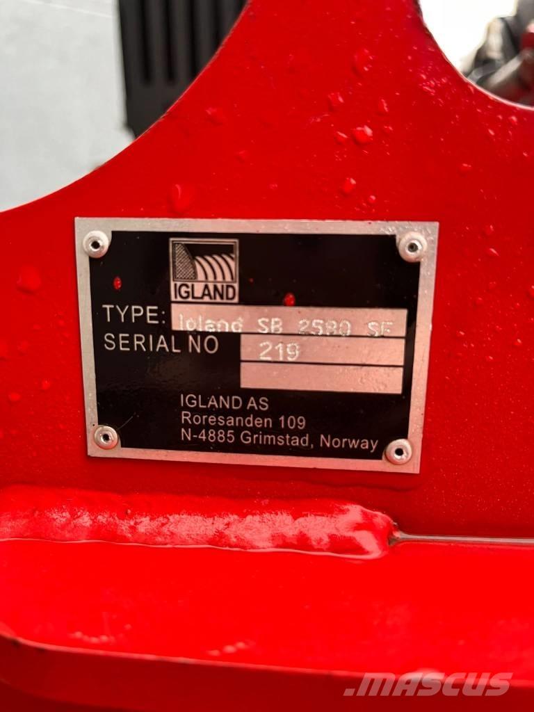 Igland SB 2580 Fresadoras quitanieve