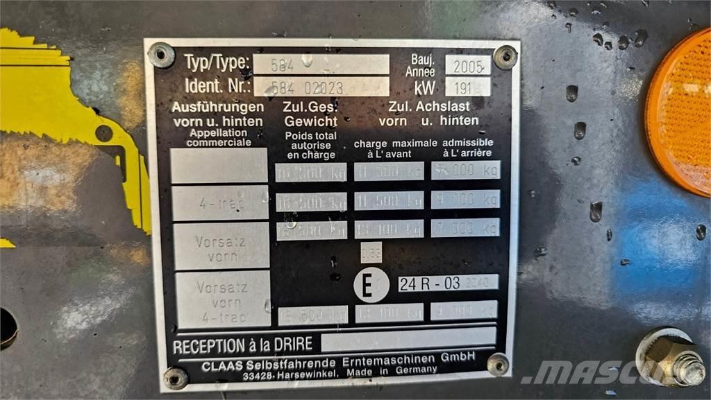 CLAAS Lexion 540C Cosechadoras combinadas