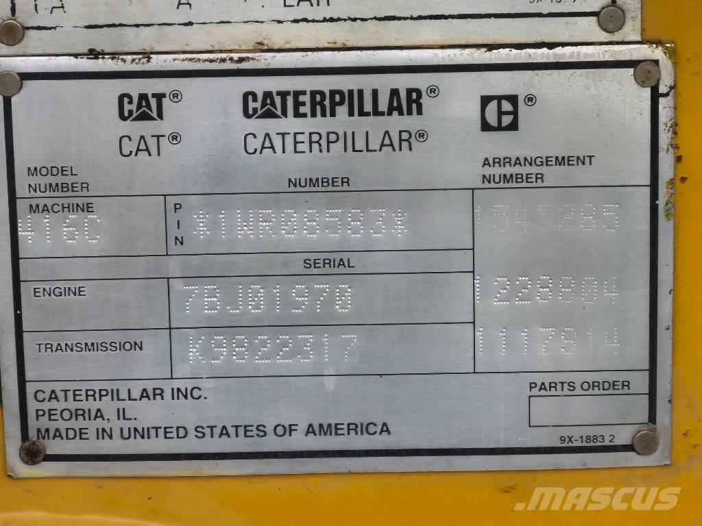 CAT 416 C Retrocargadoras