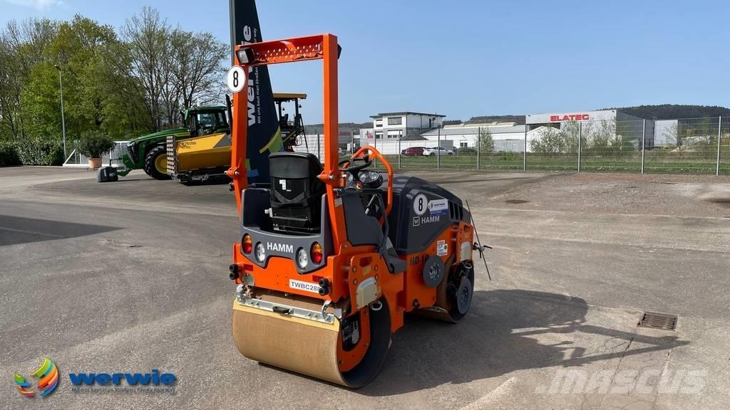 Hamm HD 10 VV Rodillos de doble tambor