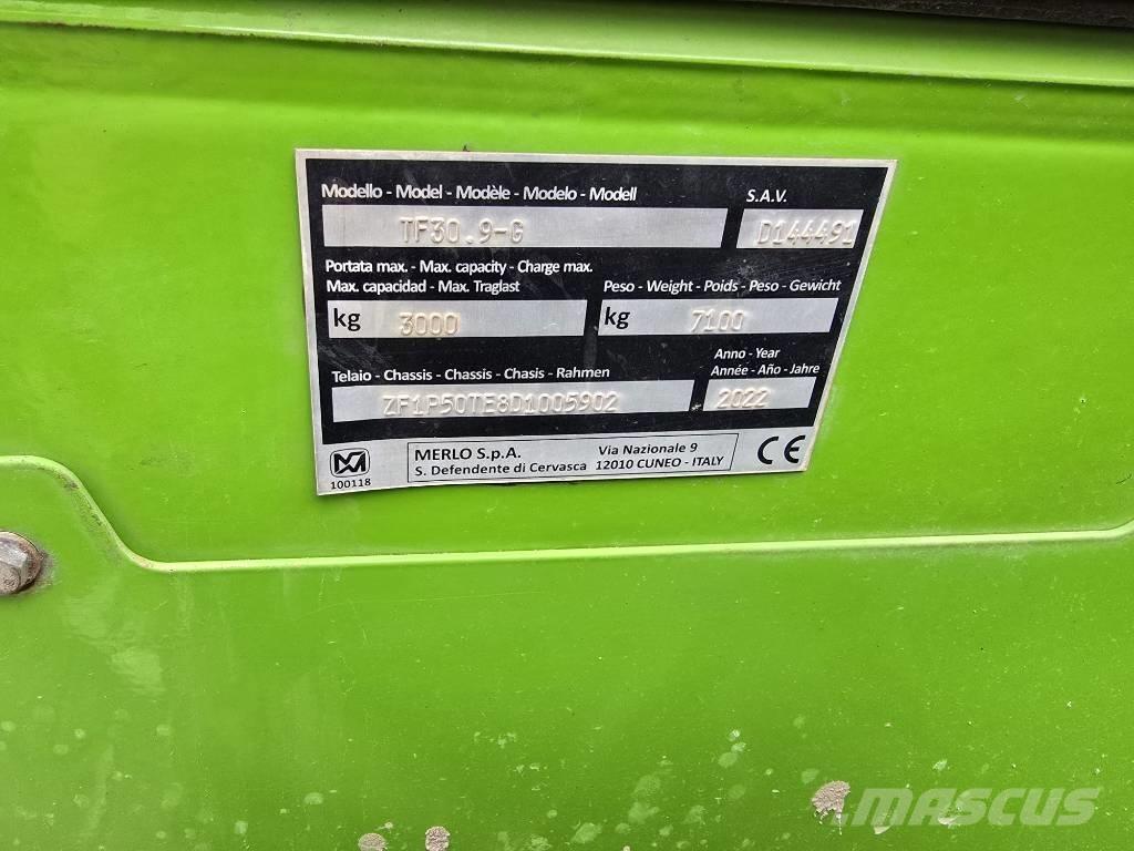 Merlo TF 30.9 G Cargadoras de ruedas telescópicas
