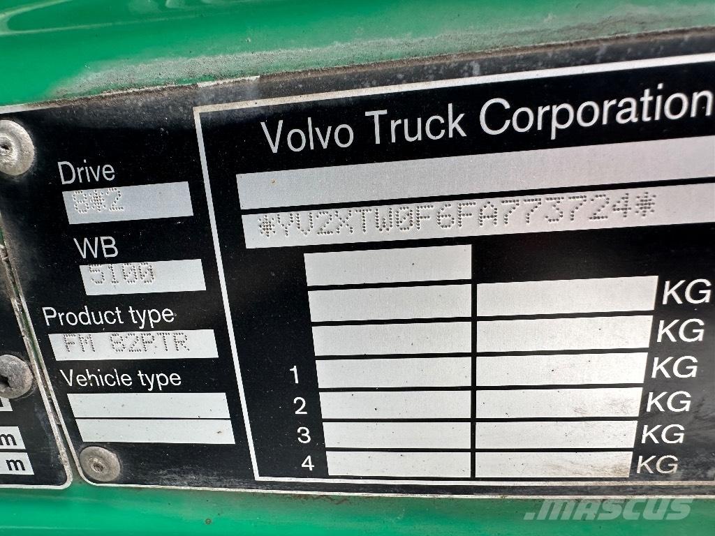 Volvo FM 420 8x2/4 Camiones elevadores de gancho