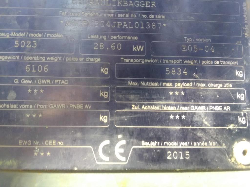 Wacker Neuson 50 Z3 Miniexcavadoras