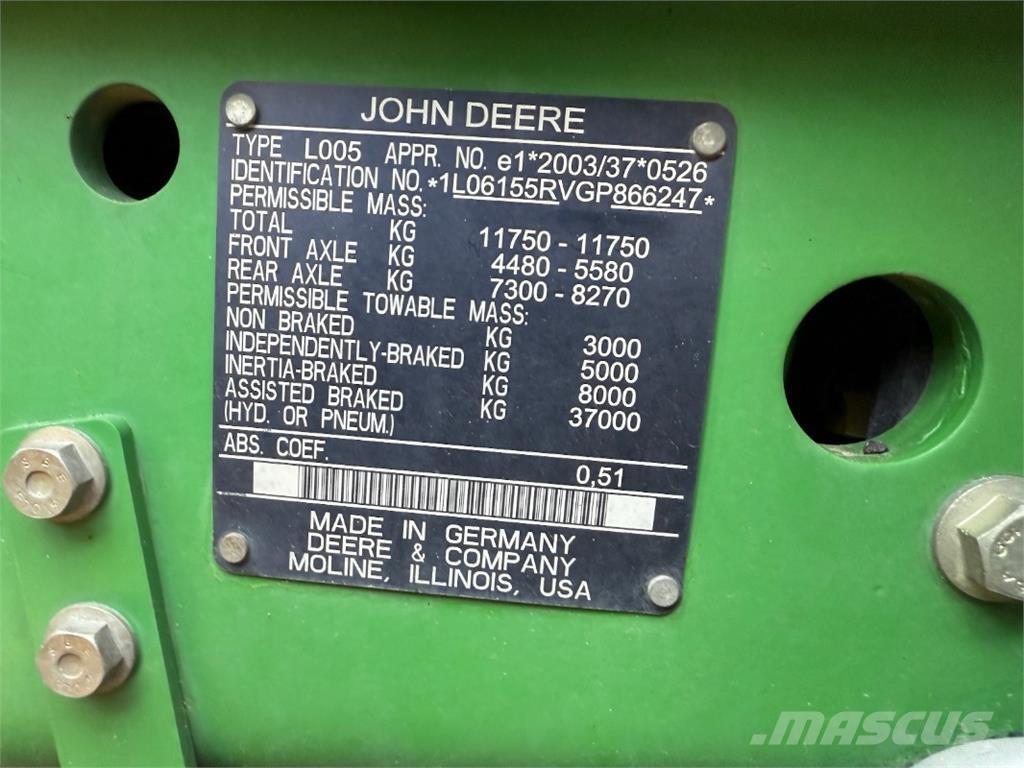 John Deere 6155R Otra maquinaria agrícola