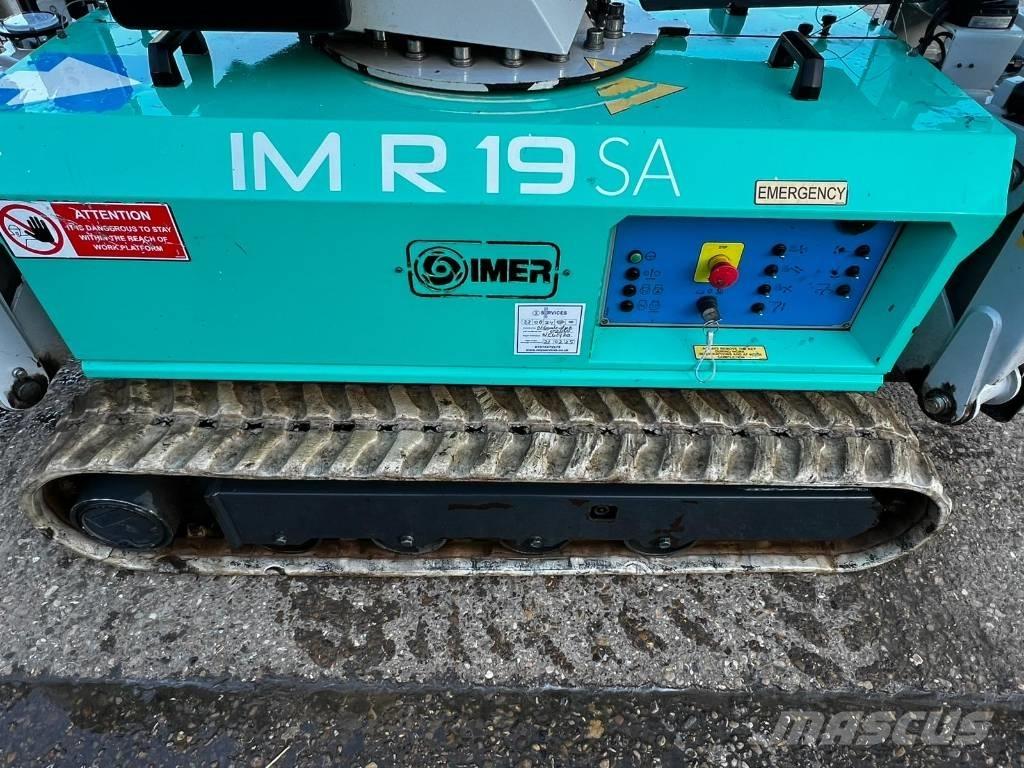 Imer R19SA D Plataformas con brazo de elevación manual