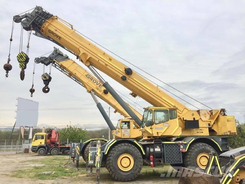 Grove RT 890 E Grúas todo terreno