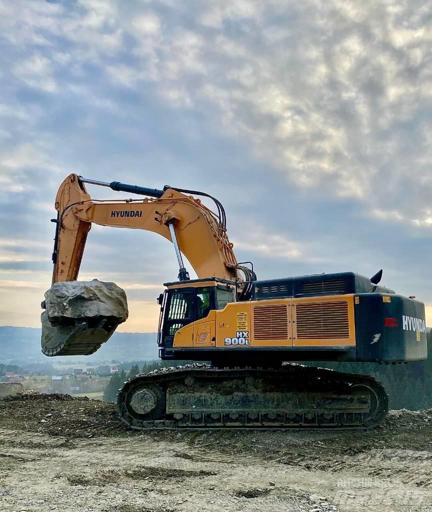 Hyundai HX900L Excavadoras sobre orugas