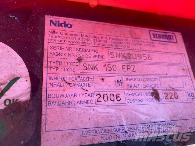 Nido SNK150 EPZ Hojas y cuñas quitanieves