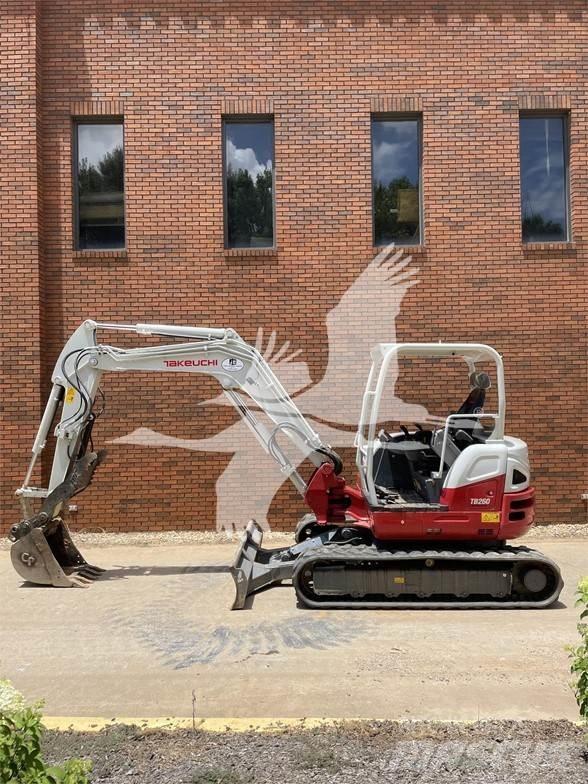 Takeuchi TB260 Excavadoras sobre orugas