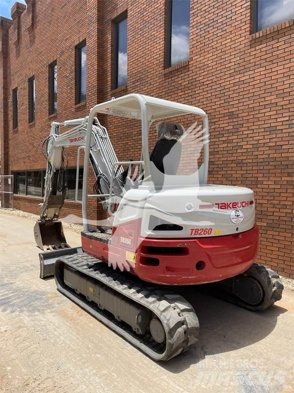 Takeuchi TB260 Excavadoras sobre orugas