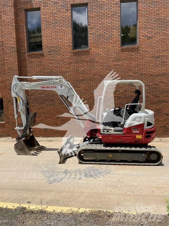 Takeuchi TB260 Excavadoras sobre orugas