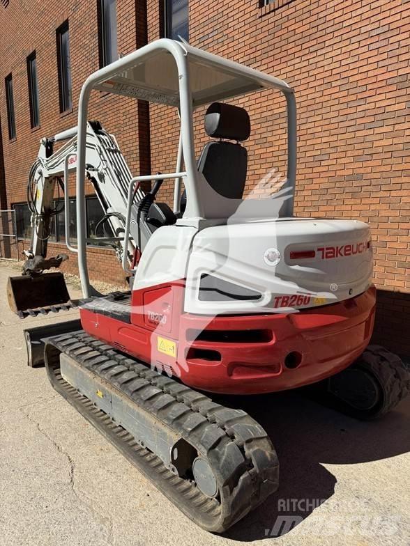 Takeuchi TB260 Excavadoras sobre orugas