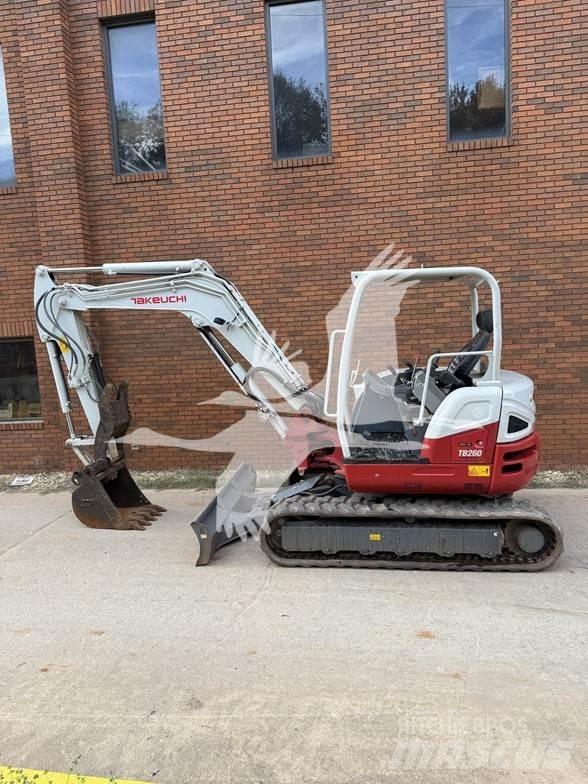 Takeuchi TB260 Excavadoras sobre orugas