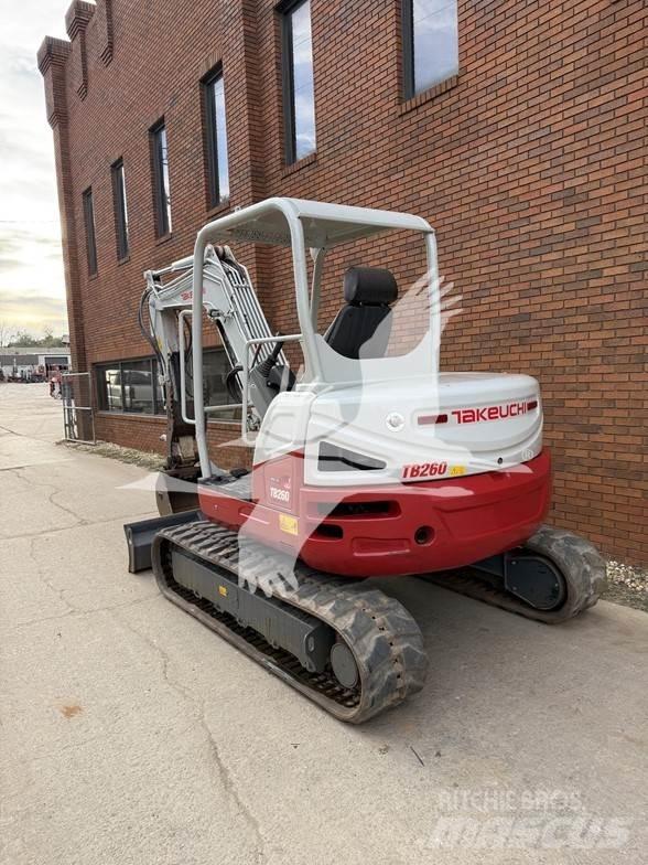 Takeuchi TB260 Excavadoras sobre orugas