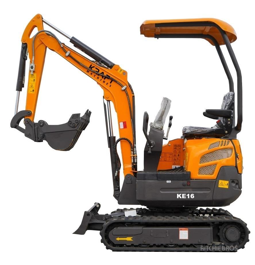 Kraft KE16 Miniexcavadoras