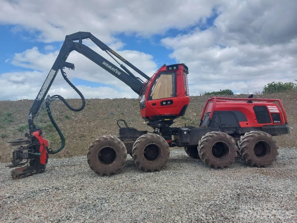 Komatsu 931XC-2 Cosechadoras