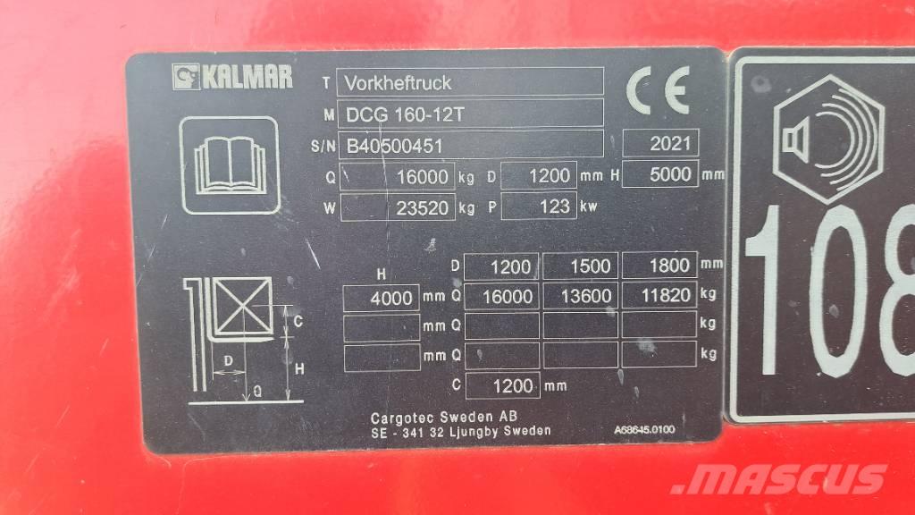 Kalmar DCG160-12T Otros