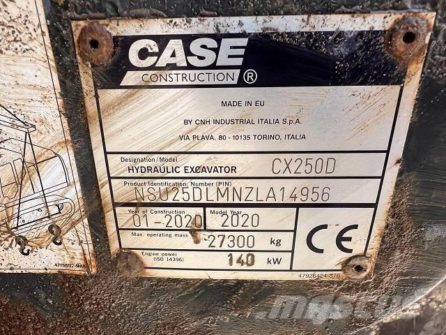 CASE CX 250 D Excavadoras sobre orugas