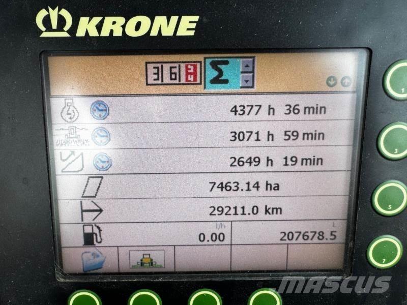 Krone Big X 500 Cosechadoras de forraje autopropulsadas