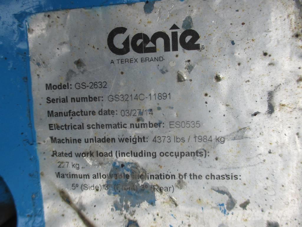Genie GS 2632 Plataformas tijera