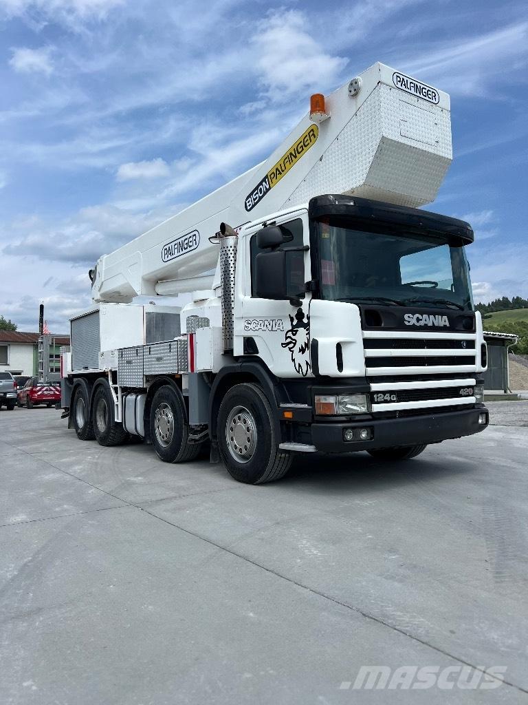 Scania 124 G 420 Camiones grúa