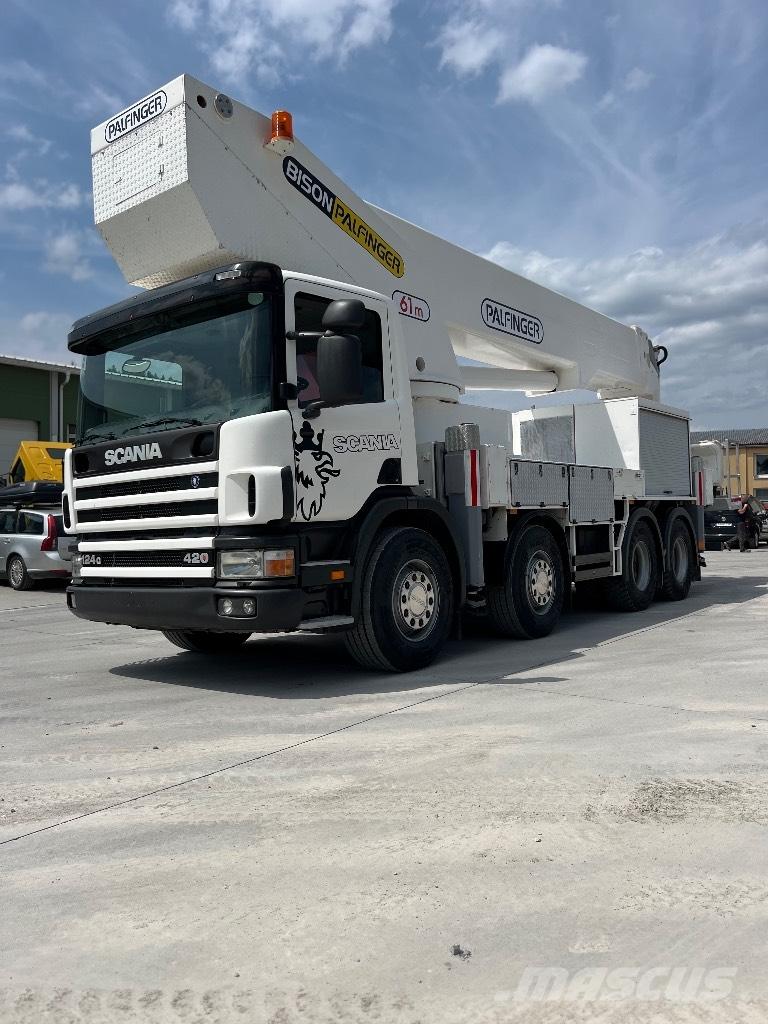 Scania 124 G 420 Camiones grúa