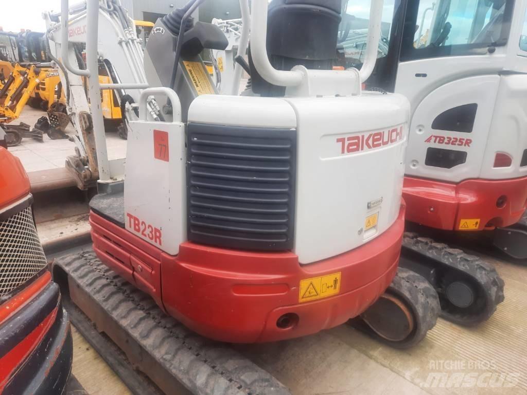 Takeuchi TB23R Miniexcavadoras