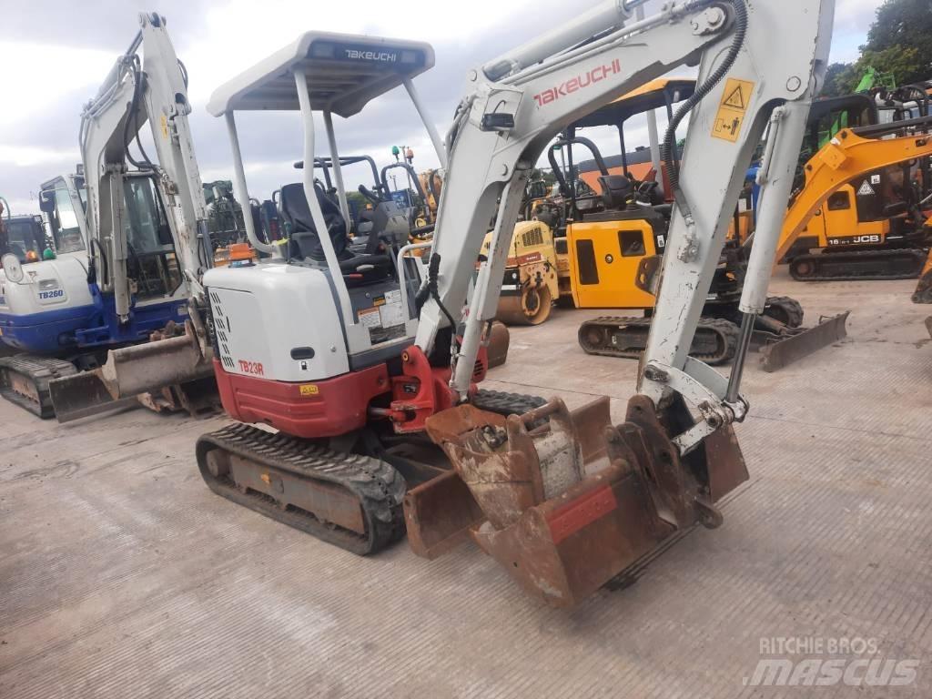 Takeuchi TB23R Miniexcavadoras