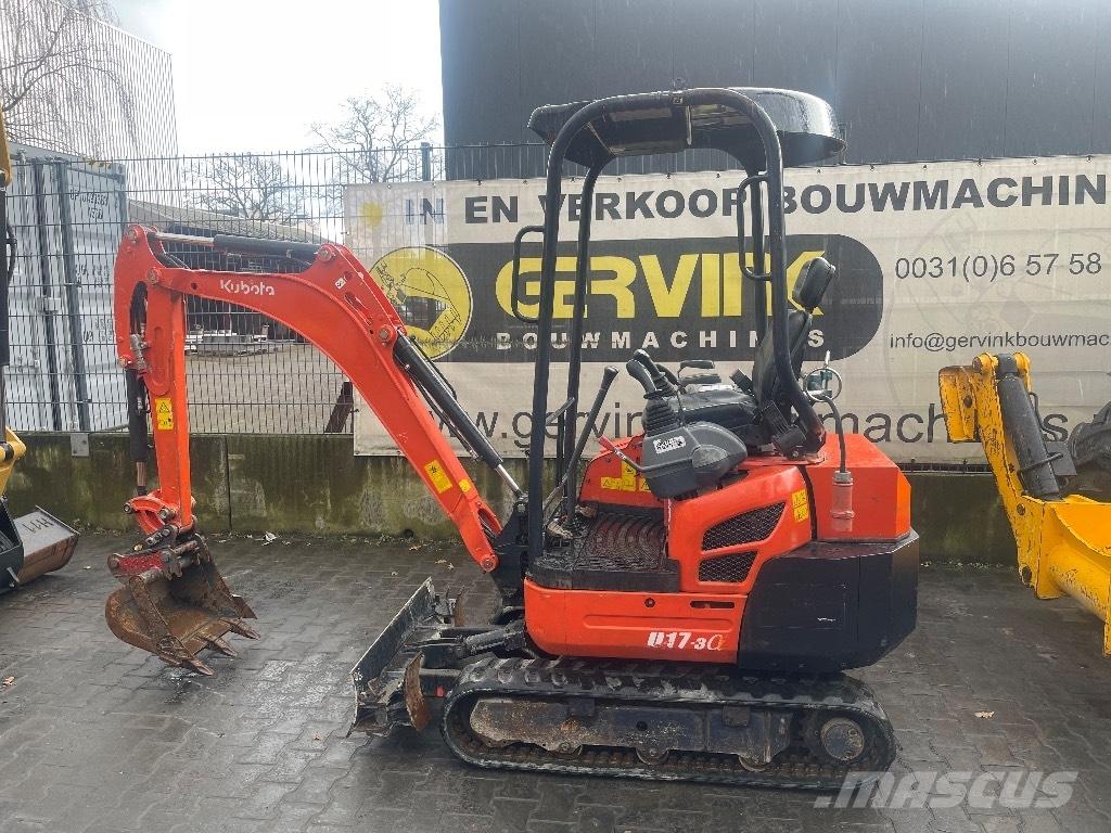 Kubota U17-3 hybride Miniexcavadoras