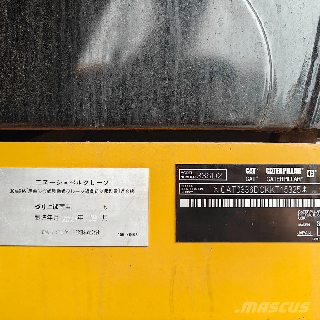 CAT 336D2 Excavadoras sobre orugas