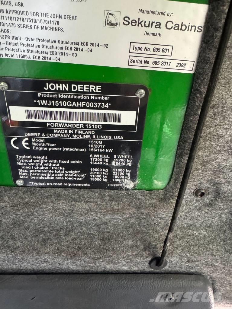 John Deere 1510G Transportadoras